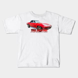 1966 Chevrolet Corvette Stingray Convertible Kids T-Shirt